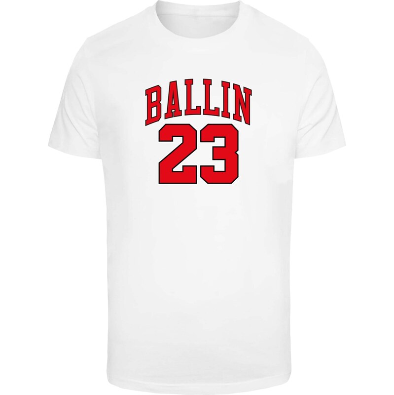 Mister Tee Tričko Ballin 23 bílá