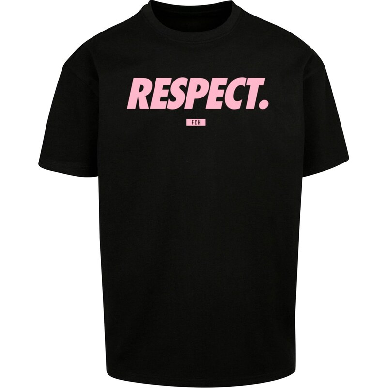 MT Upscale Tričko Home Respect pink / černá