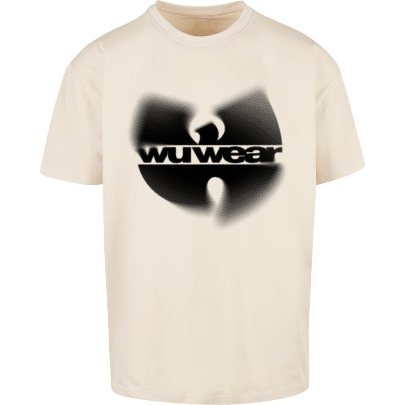 Mister Tee Tričko WU Wear písková / černá