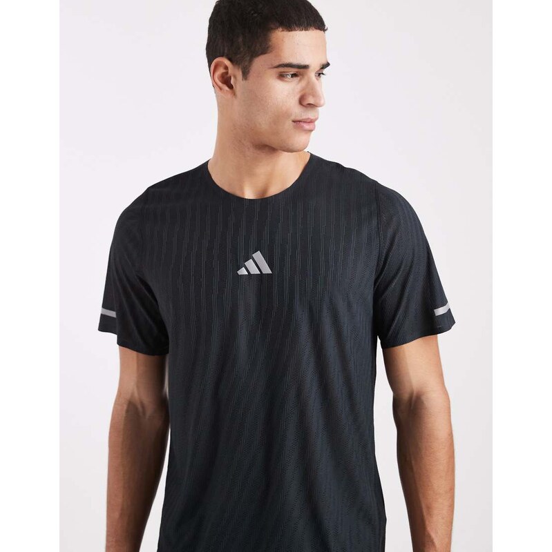 adidas performance Adi365 climacool+ engineered t-shirt in black 115504909