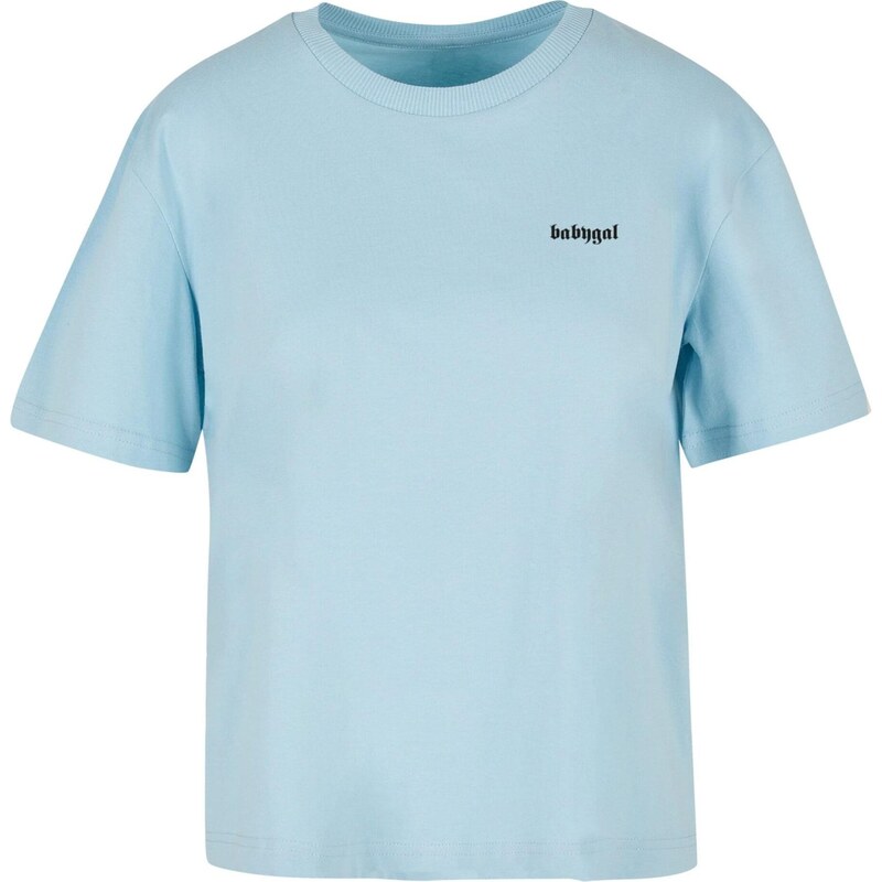 Mister Tee Tričko Babygal modrá / světlemodrá / černá