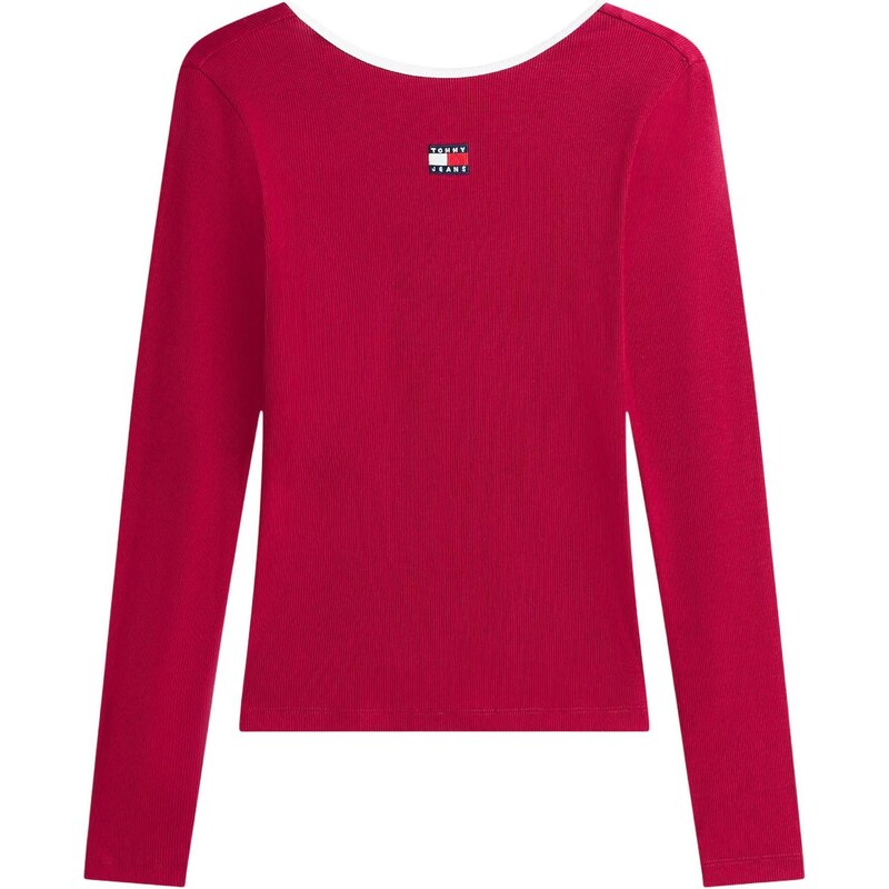 Tommy Hilfiger Jeans Tommy Hilfiger dámské tričko s dlouhým rukávem