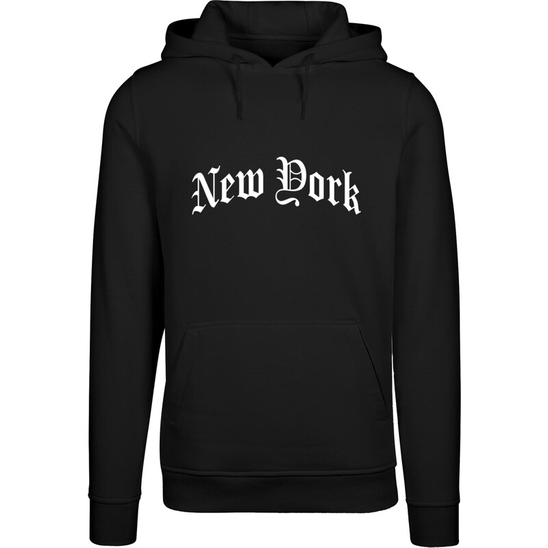 Mister Tee Mikina New York černá / bílá