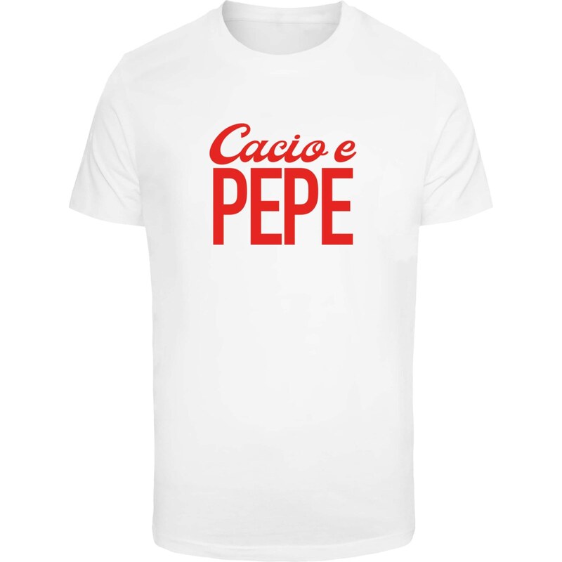 Mister Tee Tričko červená / bílá