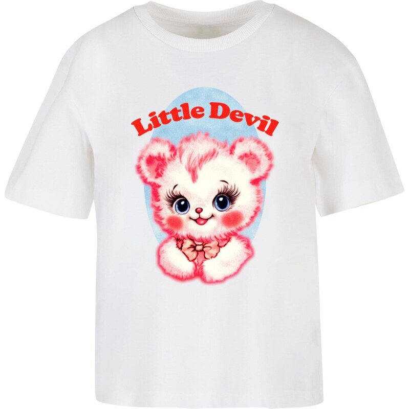 Miss Tee Tričko Little Devil světlemodrá / pink / červená / bílá 111000339