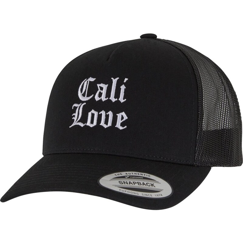Mister Tee Kšiltovka Cali Love černá / bílá