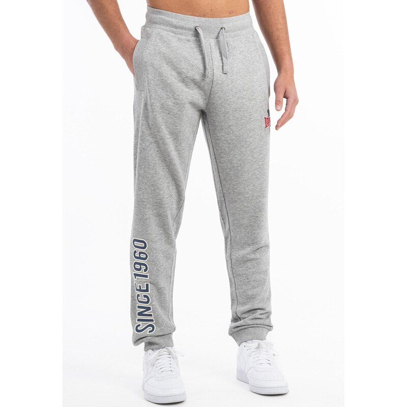 LONSDALE Kalhoty Virkie námořnická modř / šedý melír / přírodní
