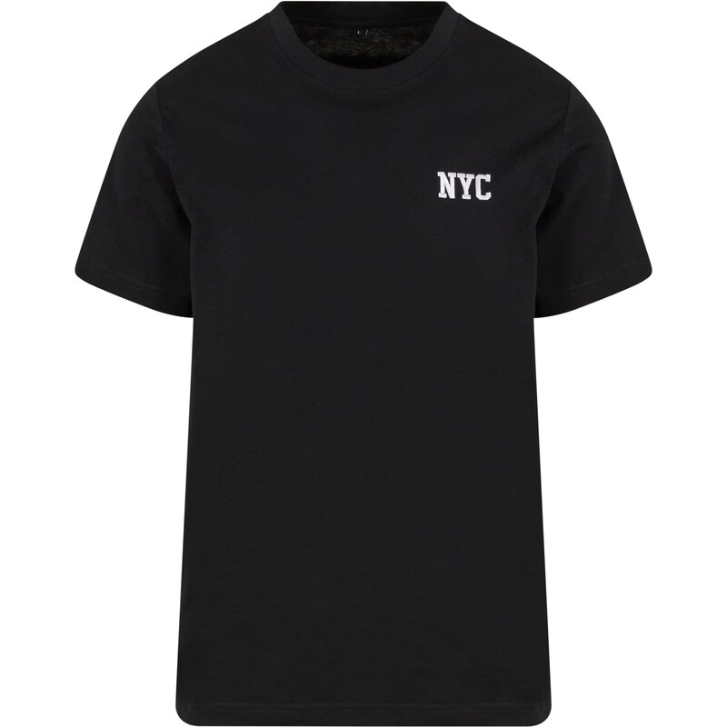 Mister Tee Tričko Nyc černá / bílá
