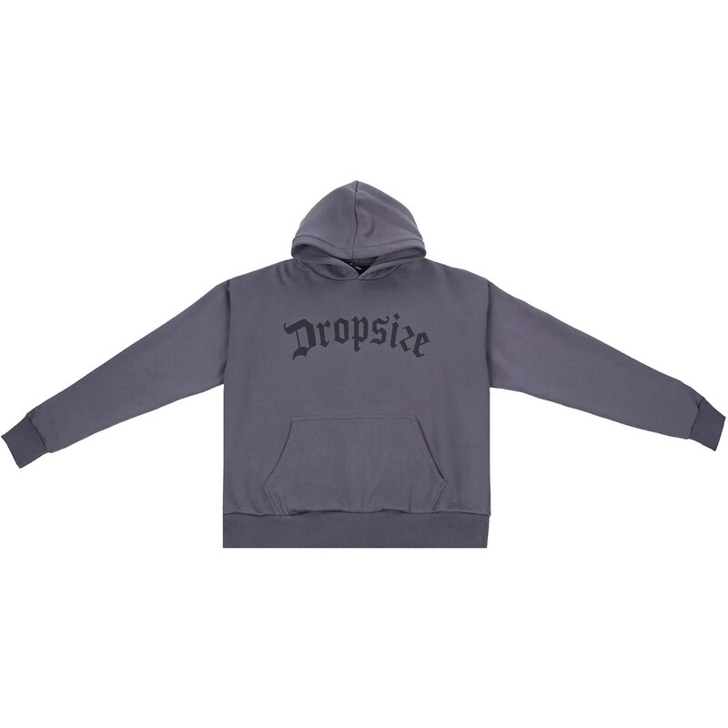 Dropsize Mikina šedá / tmavě šedá