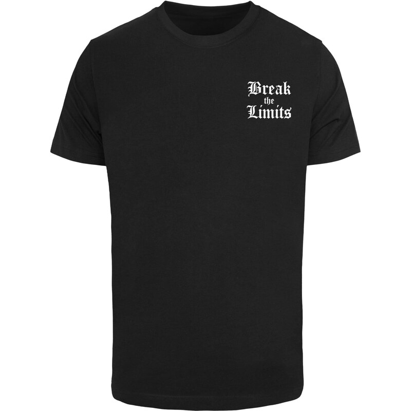 Mister Tee Tričko Go Beyond béžová / světlemodrá / černá
