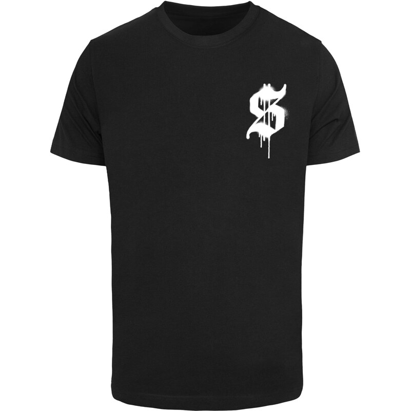 Mister Tee Tričko Dollar černá / bílá