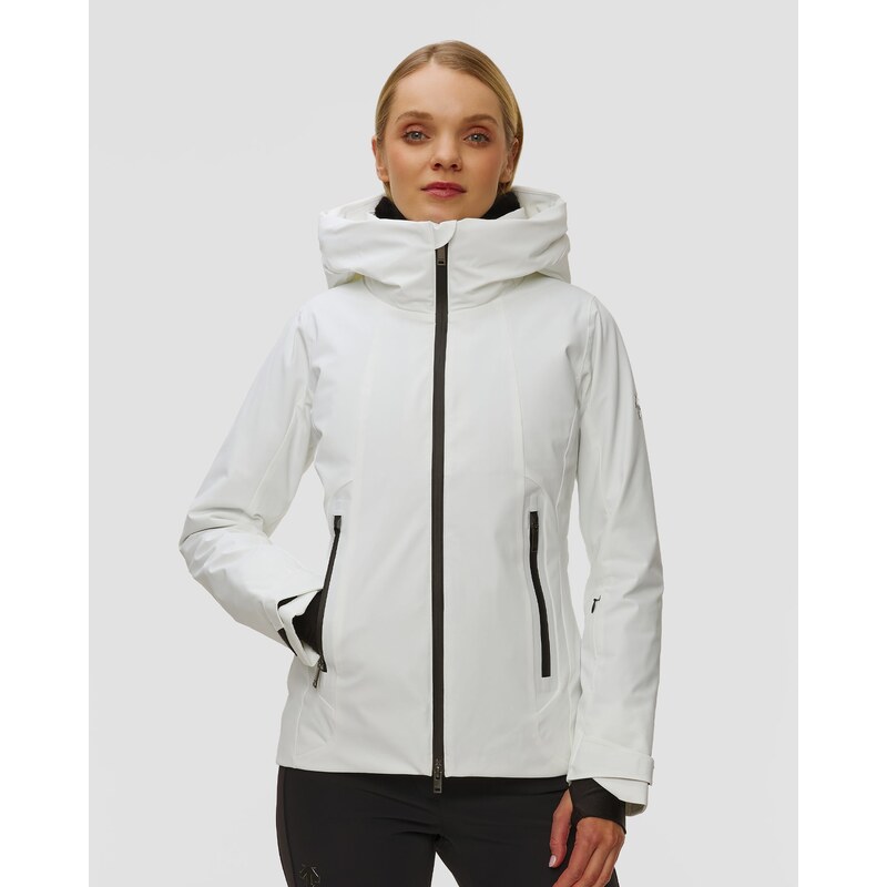 Bílá Dámská Lyžařská Bunda Descente Removable Down Jacket