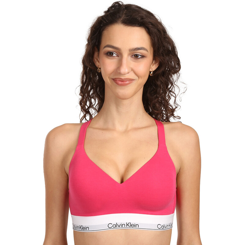 Dámská podprsenka Calvin Klein růžová (QF8500-24S) 111011500