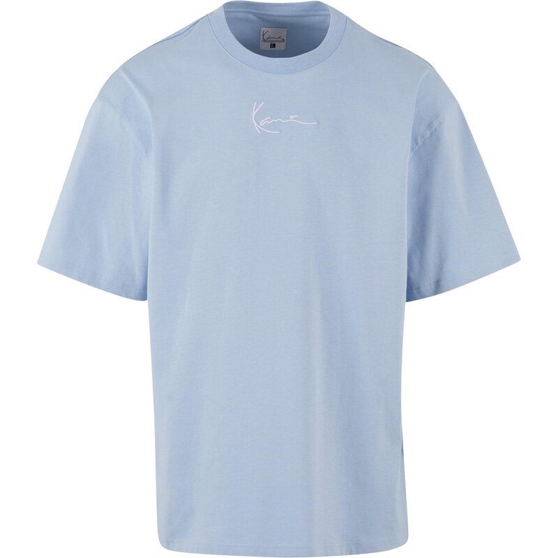 Karl Kani Tričko Signature Essential světlemodrá / bílá