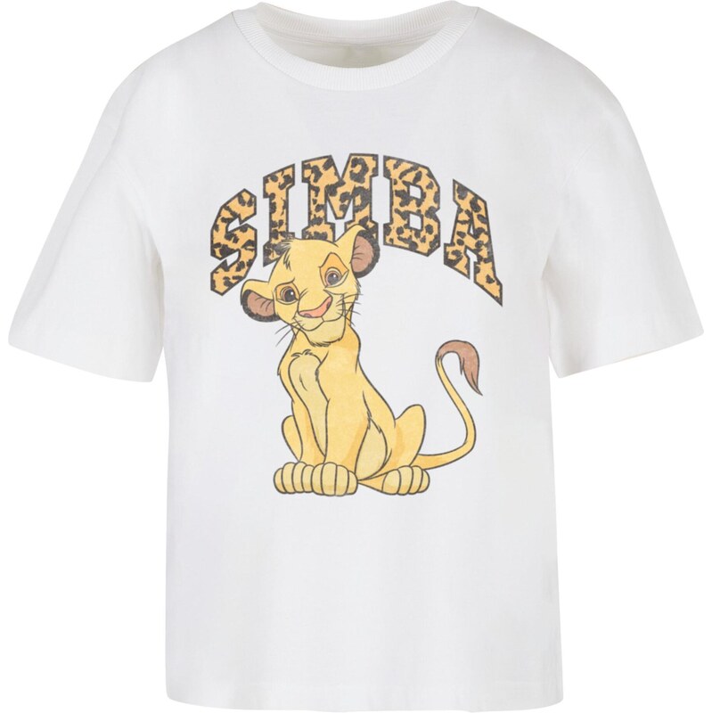 Merchcode Tričko Simba pueblo / žlutá / černá / bílá