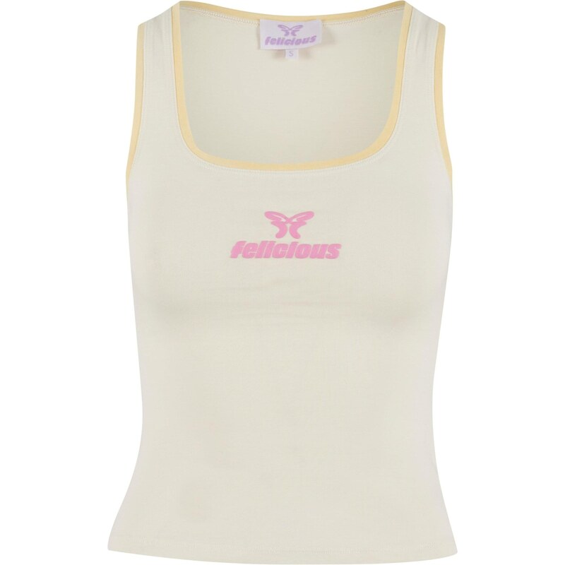 Felicious Top slonová kost / žlutá / pink 111003133