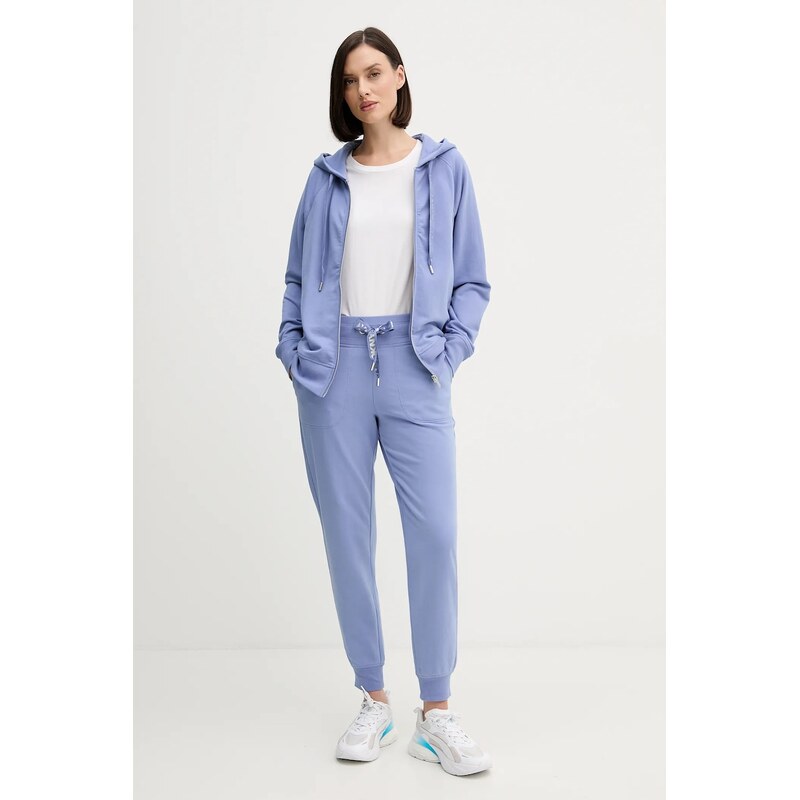 DKNY tepláky dámské bavlněné s elastanem