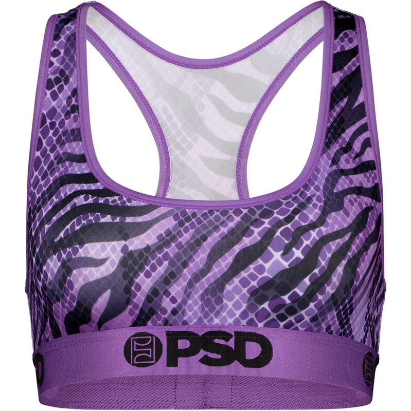 PSD Podprsenka fialová / černá