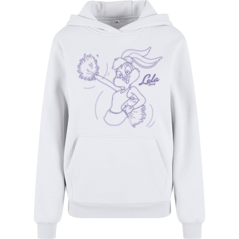 Merchcode Mikina Lola Bunny fialová / bílá