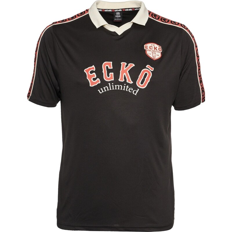 Ecko Unlimited Tričko oranžová / černá / bílá