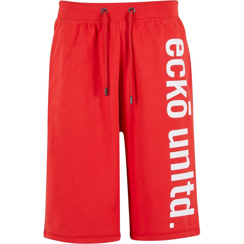 Ecko Unlimited Kalhoty červená / bílá