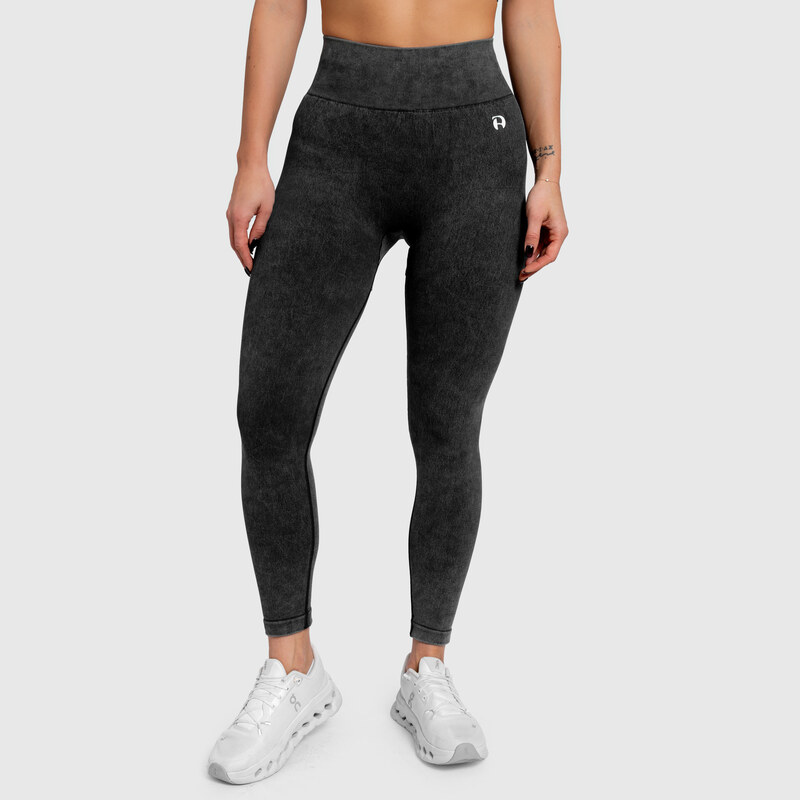 Dámské legíny Iron Aesthetics Faded, washed black 111013358