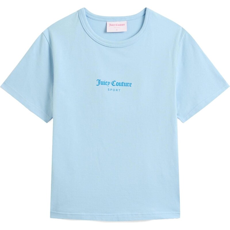 Juicy Couture Tričko Dach azurová / světlemodrá