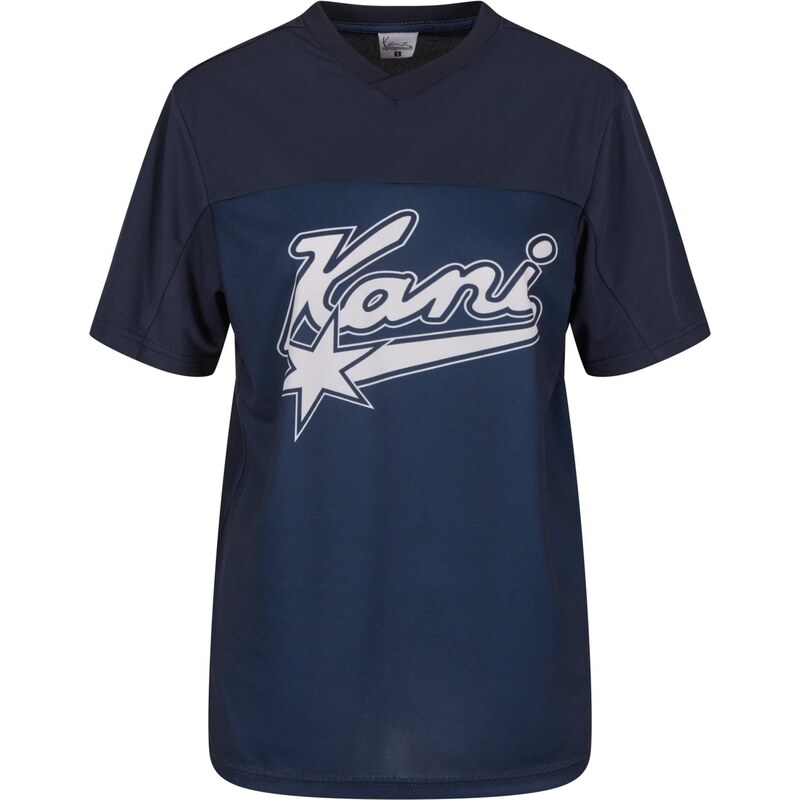Karl Kani Tričko Varsity Star noční modrá / tmavě modrá / bílá