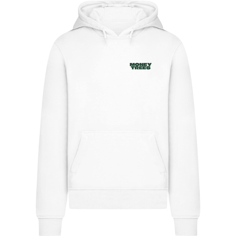 Mister Tee Mikina Money Trees zelená / bílá