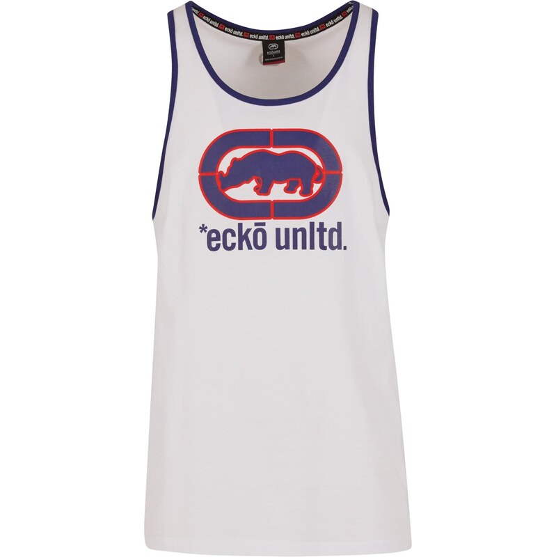 Ecko Unlimited Tričko Lonnie fialkově modrá / svítivě červená /
