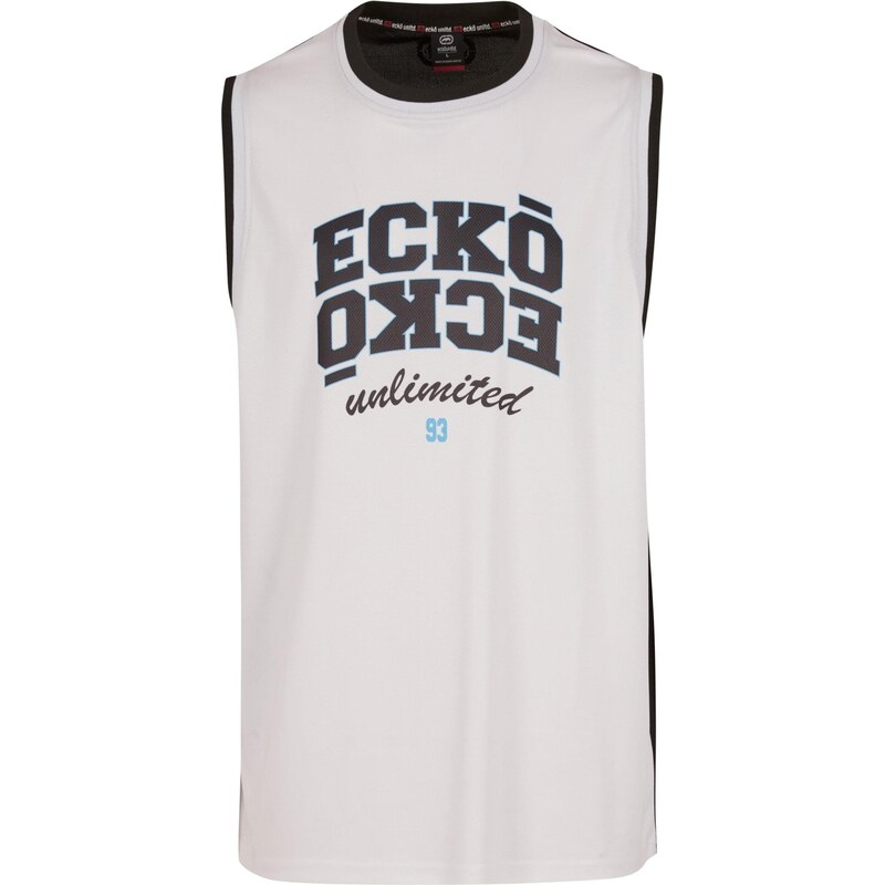 Ecko Unlimited Tričko Pivot aqua modrá / černá / bílá