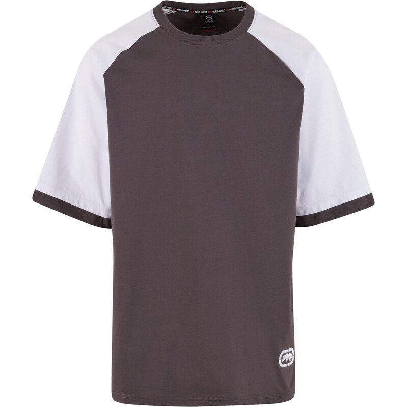 Ecko Unlimited Tričko Stepback antracitová / bílá