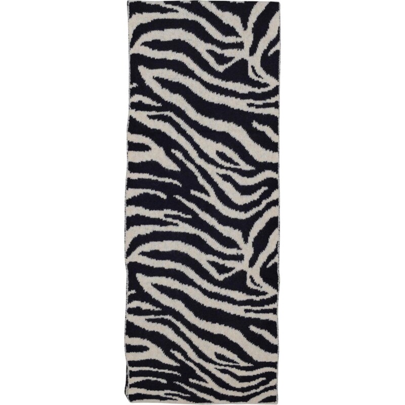 Pieces Zebra vzorovaný šátek 110998530