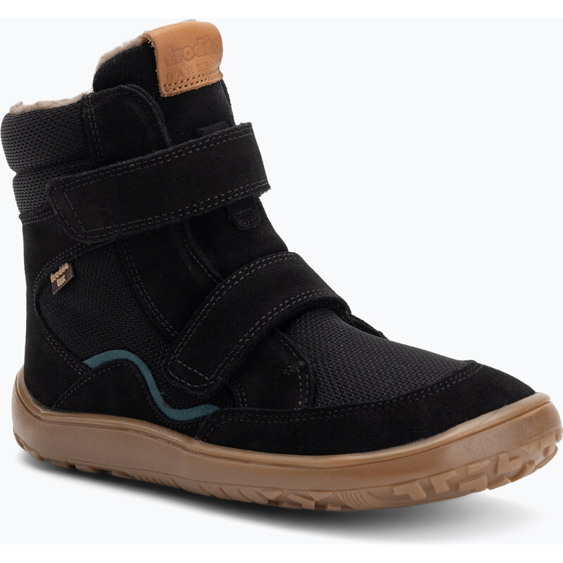 Dětské barefoot sněhule Froddo Tex Winter black