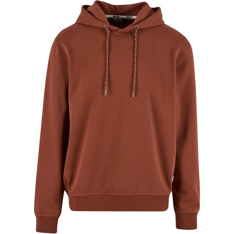 INDICODE JEANS Mikina Fenjal rezavě hnědá