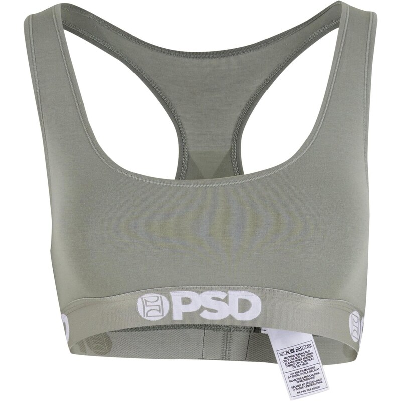 PSD Podprsenka khaki / bílá