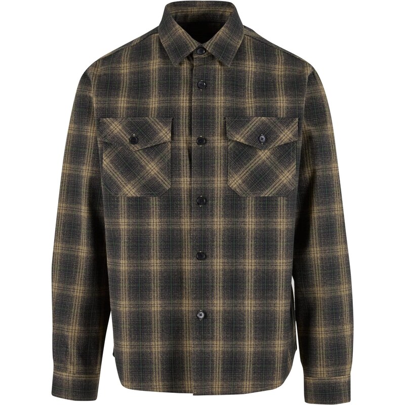 INDICODE JEANS Košile INAlomo světle hnědá / černá
