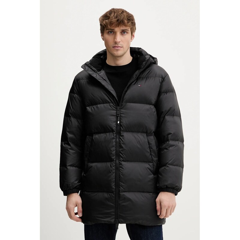 Péřová bunda Tommy Jeans