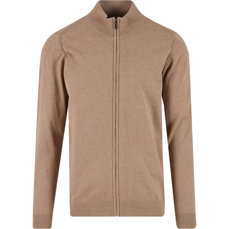 INDICODE JEANS Kardigan Tinos béžový melír