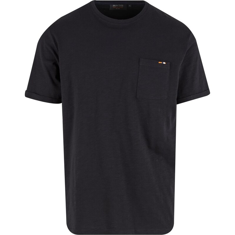 INDICODE JEANS Tričko Andorra černá