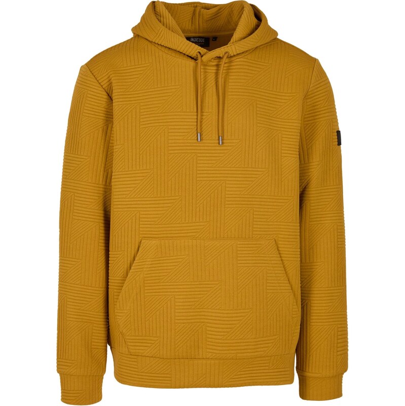 INDICODE JEANS Mikina tmavě žlutá