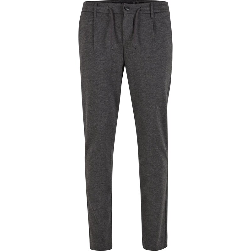 INDICODE JEANS Kalhoty se sklady v pase Zeddi antracitová