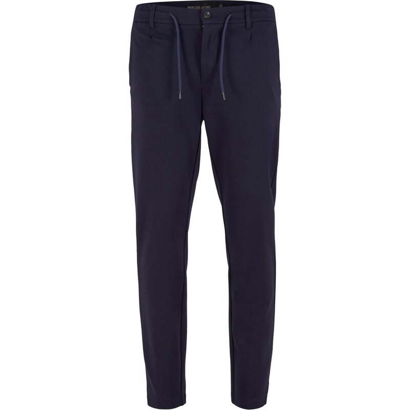 INDICODE JEANS Kalhoty se sklady v pase Zeddi námořnická modř