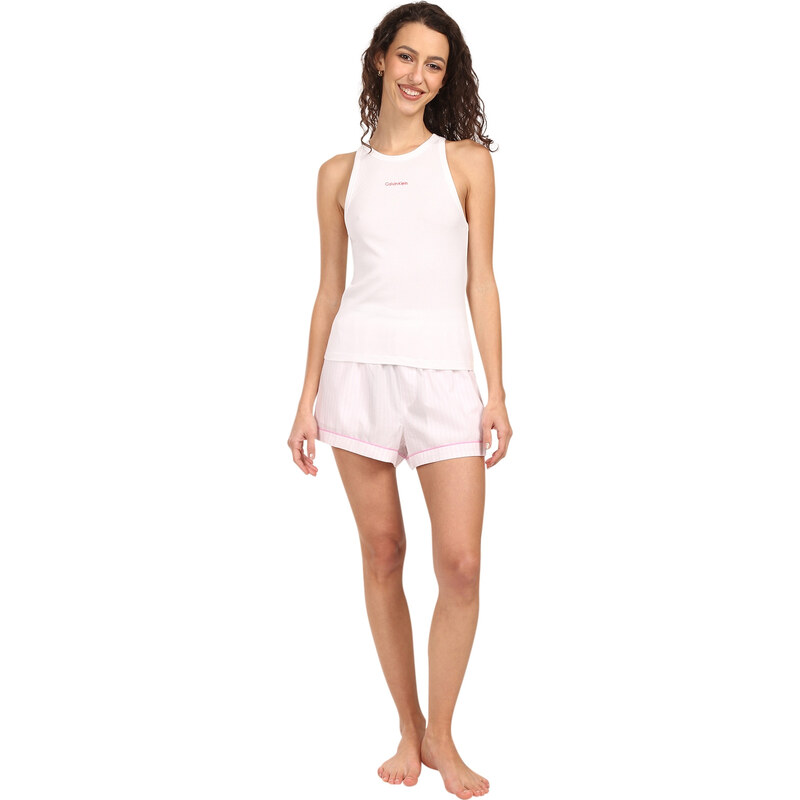 Dámské pyžamo Calvin Klein vícebarevné (QS7580-3FN)