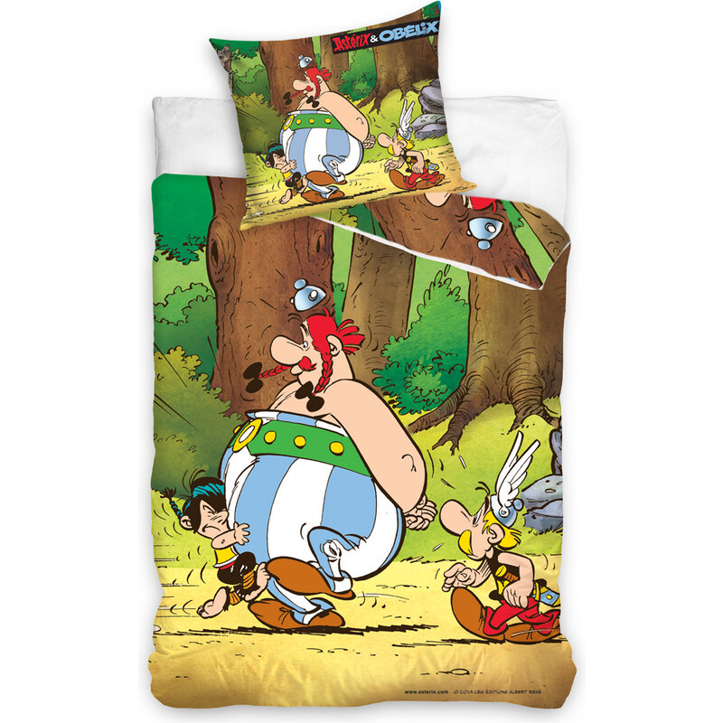 Povlečení Asterix a Obelix v lese