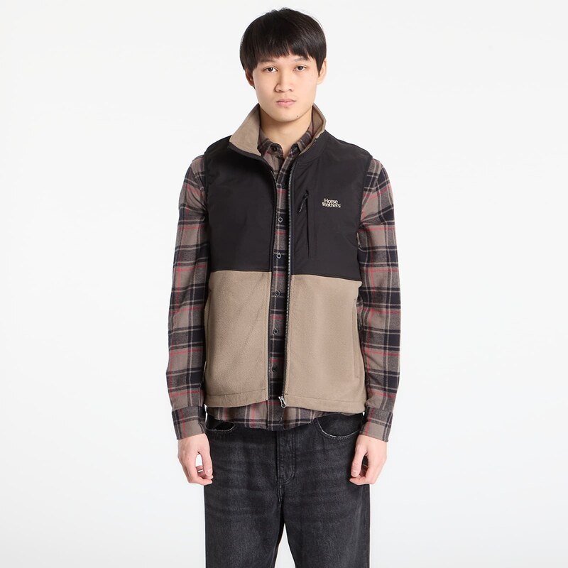 Vesta Horsefeathers Duval Fleece Vest Taupe L