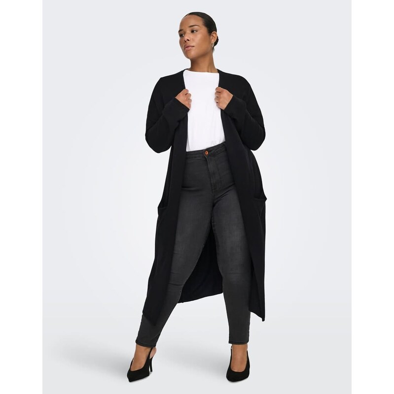ONLY Curve Cardigan in black