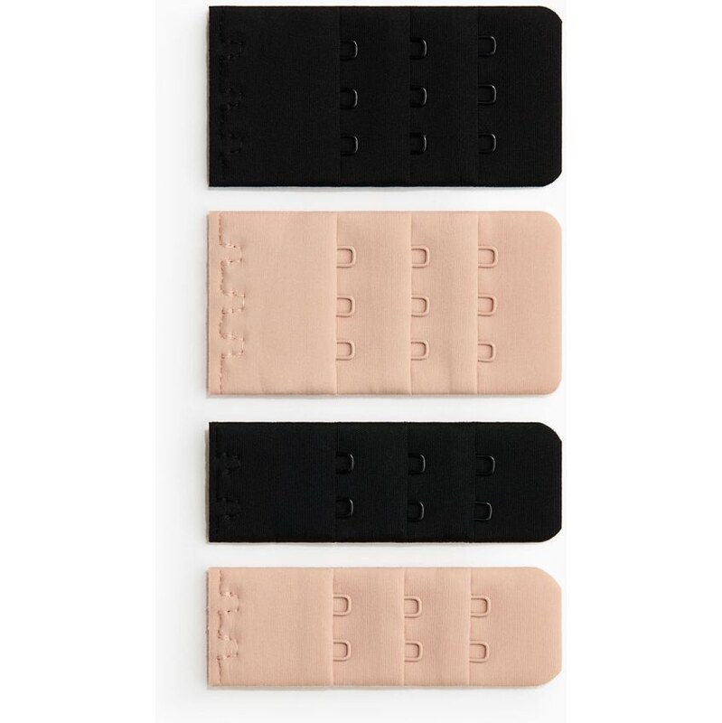 H&M - Prodloužení podprsenky 4 kusy - černá 108127806