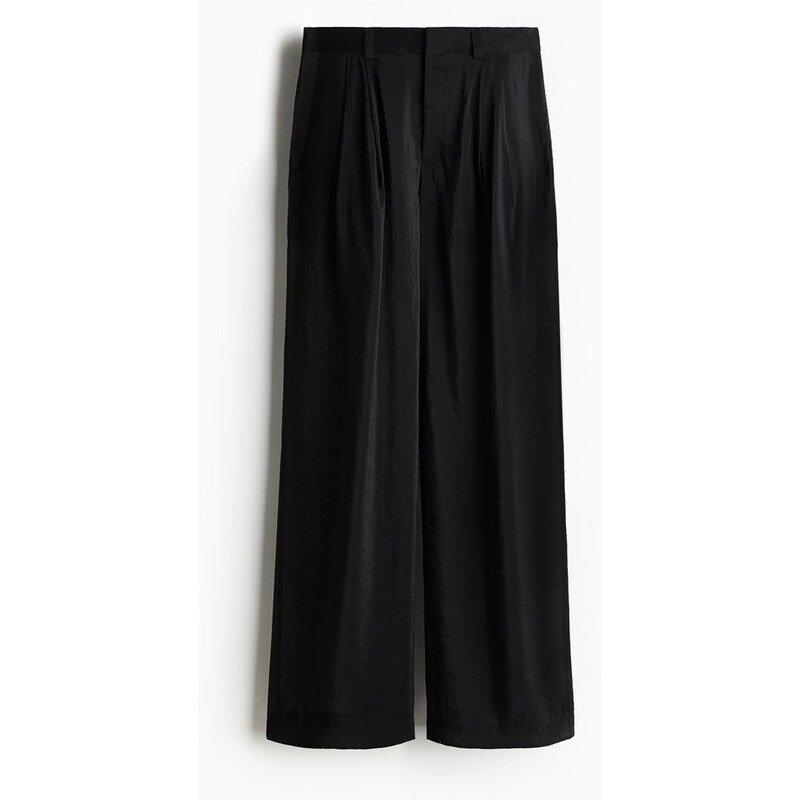 H&M - Kalhotys předními sklady - černá 108137672
