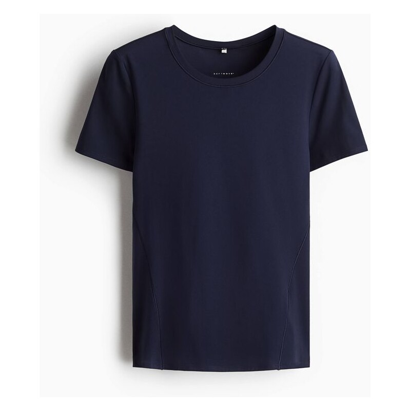 H&M - Sportovní tričko DryMove - modrá 108163506